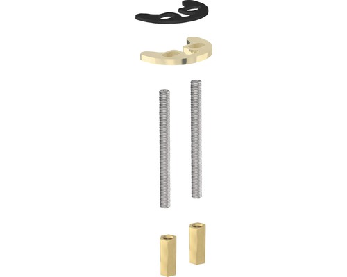 Avalon Ersatz-Set Für Duscharmatur – 12,7 Cm Messing Mit Chrompfosten, Für P-P Duschventile