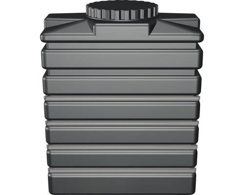 Kellertank GKT 1.25 inkl. Deckel, Zulaufberuhiger und Überlaufsiphon Regenwassertank aus Kunststoff