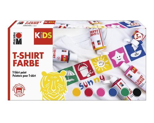 Marabu KiDS T-Shirt Farbe 6x 80 ml