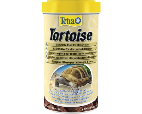 Hauptfutter Tetra Tortoise für alle Landschildkröten 500 ml Tetra Tortoise Futter für Landschildkröten