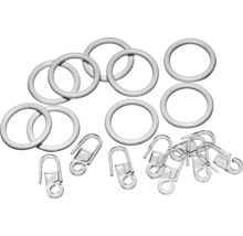 Ringe für Gardinenstange Ø 16 mm