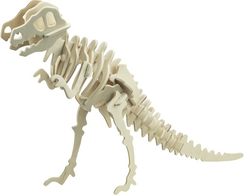 Dinosaurierskelett aus Holz zum Zusammenbauen