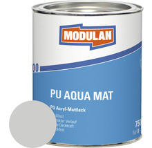 MODULAN 6200 PU Lack Aqua Matt RAL 7035 lichtgrau 750 ml