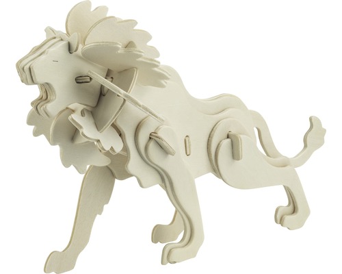 Holzlöwe als Bausatz