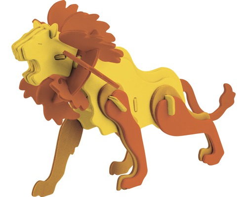 Holzbausatz Löwe zum Zusammenbauen