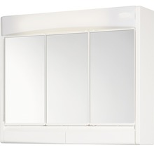 Spiegelschrank Jokey Saphir 60 x 18 x 51 cm weiß 3-türig | HORNBACH