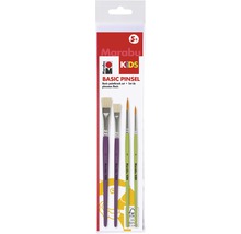 Marabu Kids Basic Pinselset für Kinder ab fünf Jahren