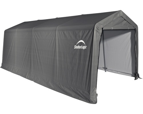 Graues ShelterLogic Lagerzelt