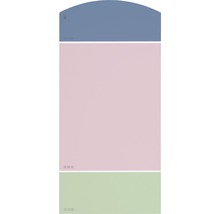 Farbmusterkarte mit verschiedenen Farbtönen