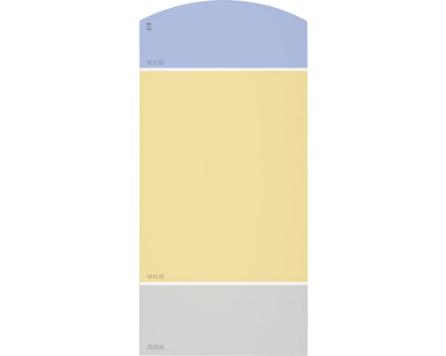 Farbmusterkarte Farbtonkarte A18 Die Farbklassiker - Goldene Zwanziger 21x10 cm Farbmusterkarte mit verschiedenen Farbtönen