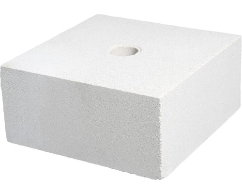 Kalksandstein KS-Vollstein 4DF 20-2.0 240 mm x 240 mm x 113 mm Lochstein aus Beton