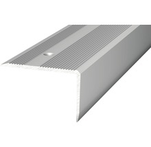 Treppenkantenprofil Alu silber gelocht 40 x 25 x 2500 mm-thumb-0