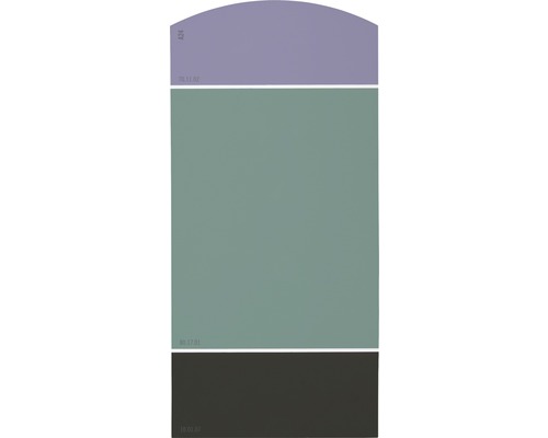 Farbmusterkarte Farbtonkarte A24 Die Farbklassiker - Festliche Klassiker 21x10 cm Farbmusterkarte mit drei Farbfeldern
