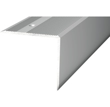 Treppenkantenprofil aus Aluminium mit Rillen