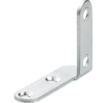 Winkelverbinder aus Metall mit Befestigungslöchern