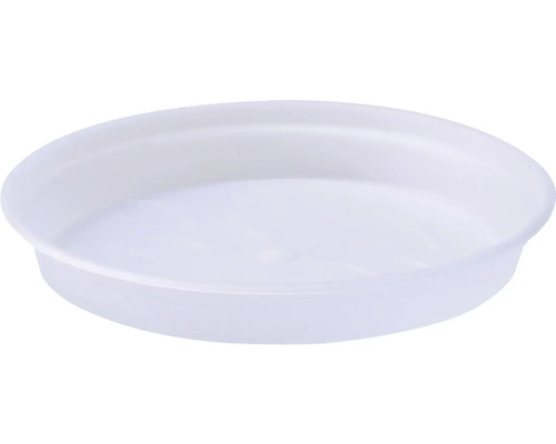 Blumentopf Untersetzer elho Provence Orchidee Ø 10 H 1,5 cm transparent Untersetzer für Blumentöpfe aus Kunststoff