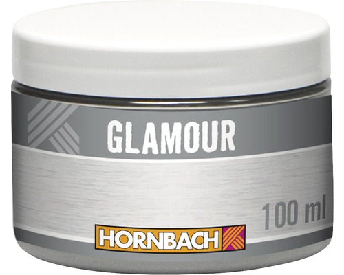 HORNBACH Glamour Silbereffektpaste zum Unterrühren in maschinell bei HORNBACH abgetönten Basis-Farben 100 ml