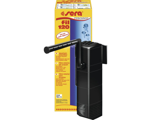 Aquarium-Innenfilter sera fil 120 Precision für Aquarien bis ca. 120 L Sera Innenfilter fil 120 mit Verpackung für Aquarien bis 120 Liter
