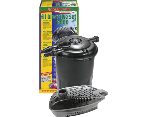 Teichfilter sera pond fil bioactive Set 6000, bis zu 5.600 l/h, 65 W, für Teiche bis zu 6.000 l, Förderhöhe bis zu 4,3 m Teichfilter sera pond fil bioactive Set 6000, bis zu 5.600 l/h, 65 W, für Teiche bis zu 6.000 l, Förderhöhe bis zu 4,3 m