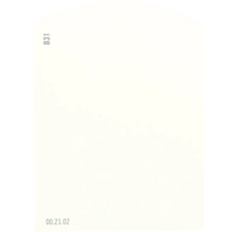 Farbmusterkarte Farbtonkarte B31 Off-White Farbwelt gelb 9,5x7 cm-thumb-0