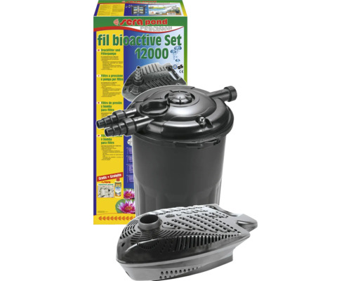 Teichfilter sera pond fil bioactive Set 12000, bis zu 12.000 l/h, 165 W, für Teiche bis zu 12.000 l, Förderhöhe bis zu 5,1 m Teichfilter sera pond fil bioactive Set 12000, bis zu 12.000 l/h, 165 W, für Teiche bis zu 12.000 l, Förderhöhe bis zu 5,1 m