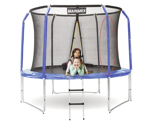 Stange Sicherheitsnetz Mitte Ersatzteil für Trampolin Marimex Ø 305 cm Art. 5492906 Trampolin mit Sicherheitsnetz und Leiter