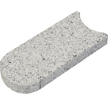 Rasenabschlussstein Granit grau 24 x 10 x 3 cm-thumb-1