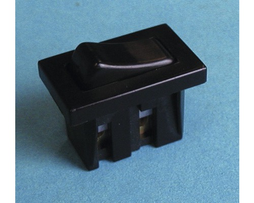 Schwarzer Kippschalter für elektrische Anwendungen