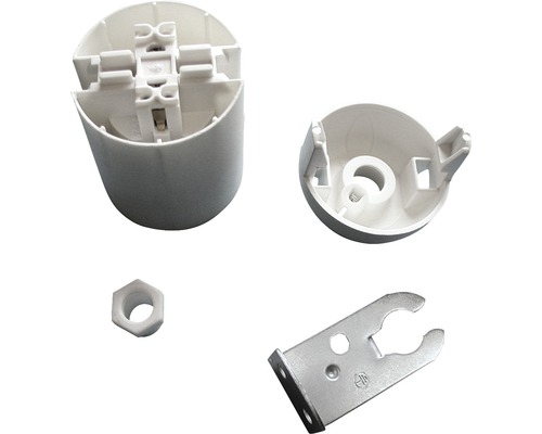 Rollladenzubehör Set mit Rollladenkapsel, Lager, Walzenkapsel und Träger