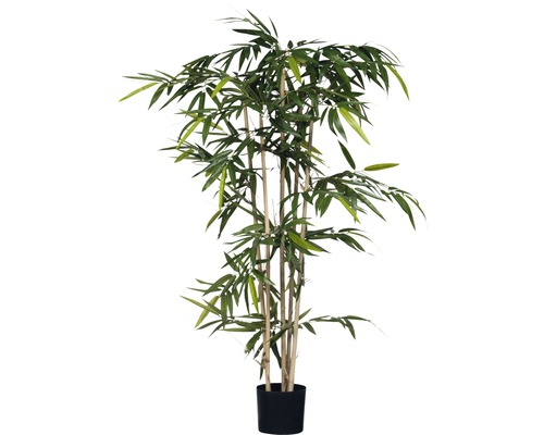 Kunstpflanze Bambus Ø 75 H 135 cm grün