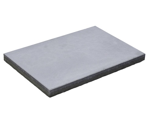 FLAIRSTONE Beton Terrassenplatte Alaska Light hellgrau 60 cm x 40 cm x 4,5 cm gefast Betonplatte