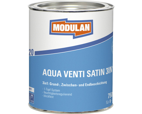 Modulan Aqua Venti Satin 3in1 Farbe im Farbeimer