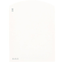Farbmusterkarte Farbtonkarte C40 Off-White Farbwelt orange 9,5x7 cm-thumb-0