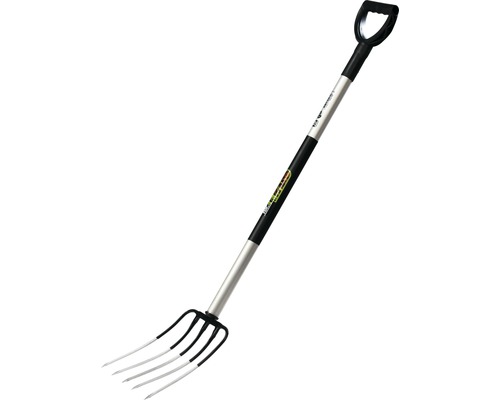 Mistgabel mit D-Griff für Gartenarbeiten