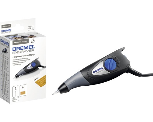 Dremel Graviergerät mit Softgriff und Verpackung