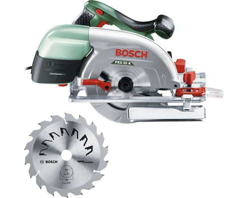 Handkreissäge Bosch PKS 55 A inkl. Sägeblatt Handkreissäge Bosch PKS 55 A inkl. Sägeblatt