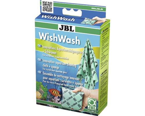 JBL Aquarienreinigungstuch und Schwamm WishWash