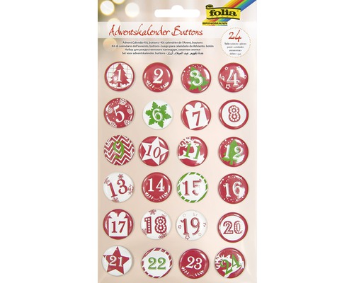 Adventskalender Buttons