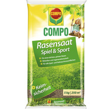 Compo Rasensaat Spiel und Sport, 5 Kilogramm Packung