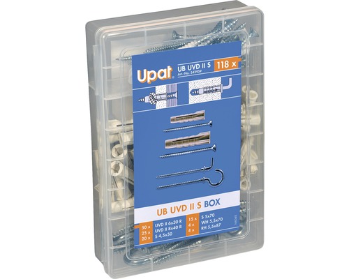 Upat Sortimentsbox Spreizdübel UB UVD II S BOX