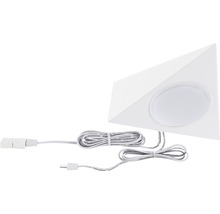 Dreieckige LED-Unterbauleuchte mit Kabel