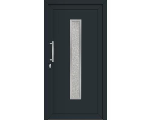 Haustür mit Glaseinsatz