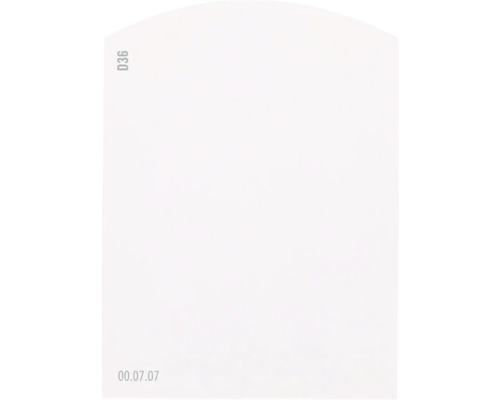 Farbmusterkarte Farbtonkarte D36 Off-White Farbwelt rot 9,5x7 cm