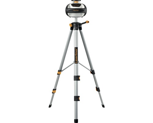 Rotationslaser mit Stativ für präzises Nivellieren