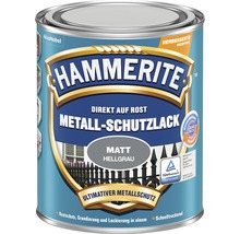 HAMMERITE Metallschutzlack matt Hellgrau 750 ml-thumb-2