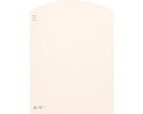 Farbmusterkarte Farbtonkarte D38 Off-White Farbwelt rot 9,5x7 cm