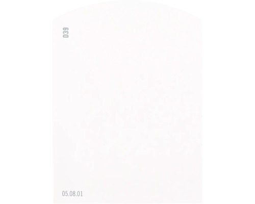 Farbmusterkarte Farbtonkarte D39 Off-White Farbwelt rot 9,5x7 cm