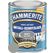 HAMMERITE Metallschutzlack matt Hellgrau 750 ml-thumb-0