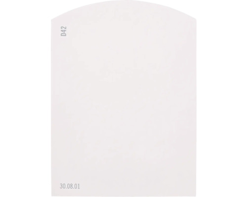 Farbmusterkarte Farbtonkarte D42 Off-White Farbwelt rot 9,5x7 cm