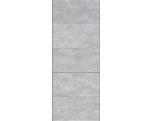 Graue Wandpaneele mit Betonoptik für Innenräume